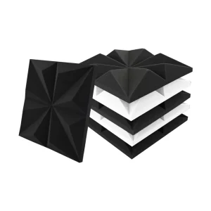 Professional White Polyurethane Acoustic Panels for Studio Acoustic Wall Panels Sound Absorbing Factory Bulk Supply