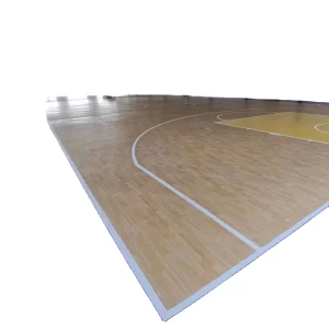 Professional grade Antibacterial Outdoor Indoor 4.5 8mm PVC Sports Vinyl Flooring Roll for Commercial Spaces