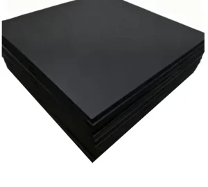 Promotional Rubber Sports Floor Mat 15mm Anti Slip 500*500mm Black Classic Versatile Gym Home