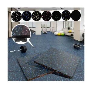 Protective Rubber Gym Flooring Mat Tiles
