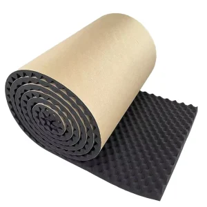 Purple Acoustic Foam Pyramid Tiles Recording Studio Soundproofing Material Home Theater Wall Panels Low Frequency Absorption