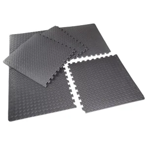 Puzzle Exercise Floor Mat EVA Interlocking Foam Tiles With Border for Gyms Outdoor Workout