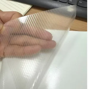 Pvc Floor Protective Film Roll Soft Transparent Adhesive Non-Slip Vinyl Cold Laminated Cross Twill