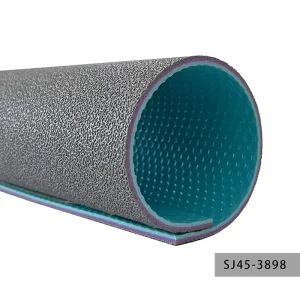 Pvc Sports Vinyl Flooring 4.5mm Crystal Sand Sport Flooring Gym Badminton Court