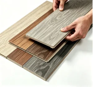 Quality Assurance Indoor Waterproof 4mm/5mm/6mm Click Lock Spc Flooring Waterproof Plastic Tiles Vinyl Plank Spc Flooring