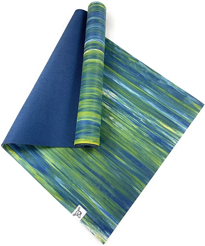 Quality Pilates Exercise Fitness Gymnastics Gym Yoga Mat Women Travel Folding Portable Pure Natural Rubber Yoga Mat