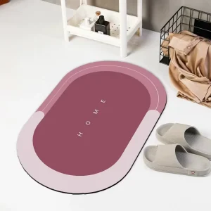 Quick-Dry Non-Skid Waterproof Bath Mat