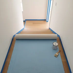 Quick and Easy Application Floor Protection Roll Protective Flooring Painter Fleece