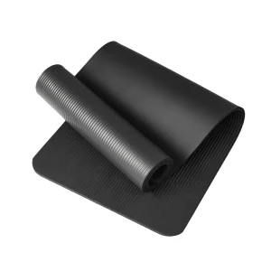 Quiet Shock-Absorbing Yoga Mat Non-Slip Extra Thick Fitness Mat for Men and Women with Logo Customization for Home Gym