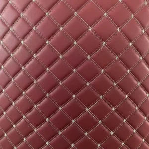 Quilted PVC Leather Roll Car Floor Mat Material for Interior Applications