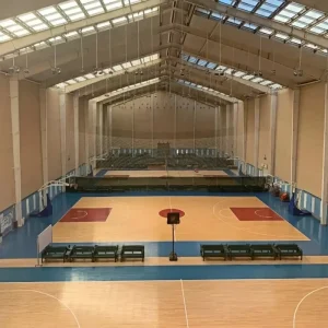 REKINDLE TEMPO 18mm Engineered Wood High Performance Indoor Sports Court Flooring Customized Color FIBA Certified