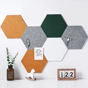 Rectangle Thickened Sound Absorbing Panels Felt Polyester Fiber Acoustic Panels for Auditorium