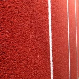 Red and Green Artificial Grass, 20mm/25mm, for Football, Soccer, Playgrounds and Indoor or Outdoor Running Flooring