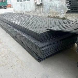 Reinforced HDPE Composite Track Mats for Heavy Loads, Temporary Site Flooring