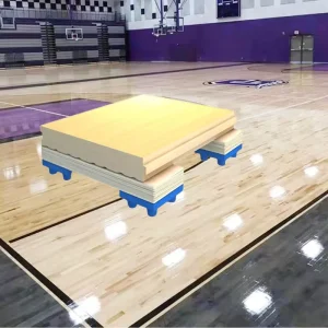 Removable Basketball Court Maple Wood Wooden Flooring Sports Floor