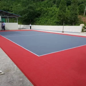 Removable Mini Tennis Court Flooring Multifunctional Sport Court Polypropylene Surface Floor Tiles