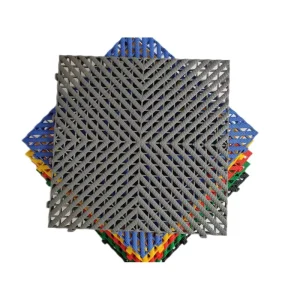 Removable PP Plastic Grille Non-Slip 20mm Waterproof Interlocking Floor Tiles for Indoor and Outdoor Use