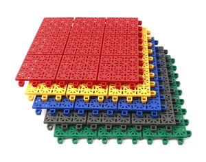 Removable PP Suspended Outdoor Plastic Interlocking Basketball Court Floor Deck Tennis Assembly Tiles