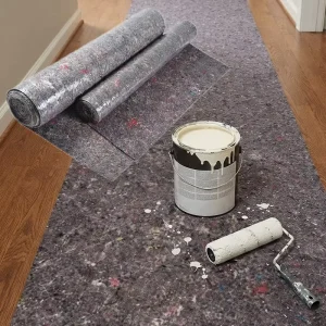 Reusable Painter Felt Roll Easy-Cut Fabric Floor and Furniture Cover for Renovation and Painting