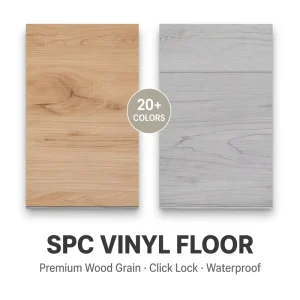 Rigid Core Flooring Ce Certified Spc Flooring With Gym Sports Center Custom Logo Rigid Core