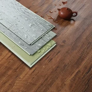 Rigid Waterproof Plastic Flooring Click Lock Stone Vinyl
