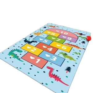 Road Play Mat Kids Carpet Playmat Rug City Life Thick for Playing with Cars and Toys Kids Baby Child