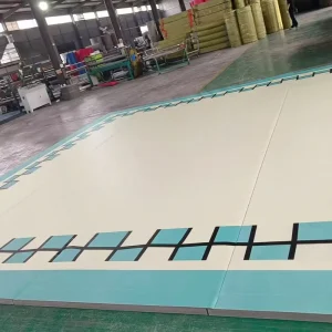 Roll-Out High-Density XPE Foam Martial Arts Mat for MMA, BJJ, Judo, Wrestling, and Dojo Training