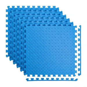 Royal Blue EVA Interlocking Gym Mats for Kids’ Play Areas, Custom Color and Size