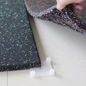 Rubber 20mm Sports Shock Absorption Rubber Floor for Gym