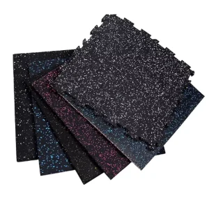 Rubber Anti-Vibration Shock-Absorbing Soundproof Indoor/Outdoor Sports Flooring Mat