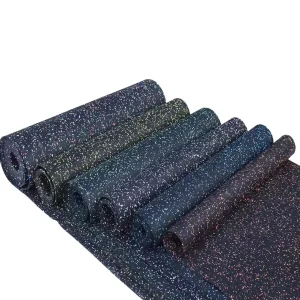 Rubber Floor High Durable Crossfit Gym Rubber Flooring Rolls