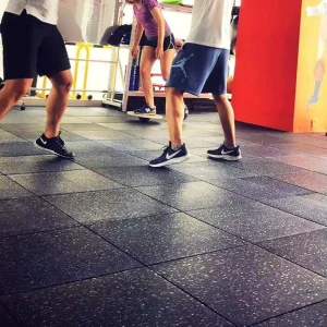 Rubber Floor Mat Rubber Gym Flooring Composite Rubber Tile