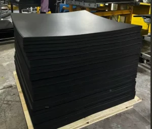 Rubber Floor Mat for CF Pavilion Gym Non-Slip Shock-Absorbing Eco-Friendly Water-Resistant Durable