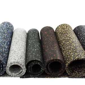 Rubber Floor Matting Mats Gym Outdoor Playground Mat Protective Flooring Rubber Sport Roll Floor for Gym