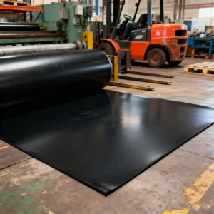 Rubber Flooring Heavy Duty Anti-Slip CR/NR/EPDM Floor Mat Wear-Resistant Factory Warehouse Workshop Industrial Site Shore