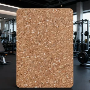 Rubber Flooring Tiles for Gyms, Sports Facilities, and Schools, Non-Toxic Eco-Friendly Shock-Absorbing Customizable Thickness