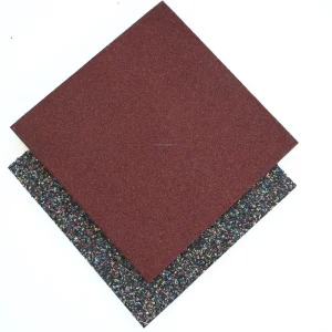 Rubber Flooring for Playground Outdoor Rubber Tile for Children Amusement Rubber Mat