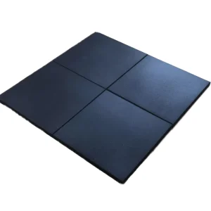 Rubber Gym Exercise Mats, Easy to Clean