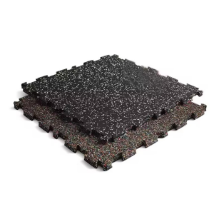 Rubber Gym Floor High Density Rubber Fitness Floor Tile Indoor Fitness Center Rubber Tile