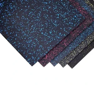 Rubber Gym Floor Rolls, Eco-Friendly, Shock-Absorbing, Indoor Fitness Centers