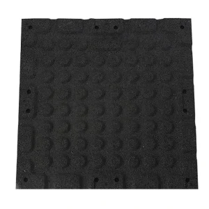Rubber Gym Flooring Mats and Tiles, Sound-Insulating Flooring for Commercial Gyms