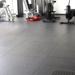 Rubber Gym Flooring Non slip Fireproof Interlocking Rubber Mat