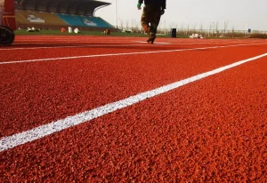 Rubber Multi-Sport Track Flooring with Shock Absorption Eco-Friendly Design for Indoor Outdoor Use