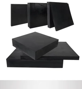 Rubber Pad Shock-Absorbing Mat, Shockproof Anti-Slip Thickened Cushioning and Soundproof Insulation