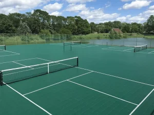 Rubber Plastic Modular Prefab Sport Court Flooring for Basketball and Volleyball Indoor Outdoor Home