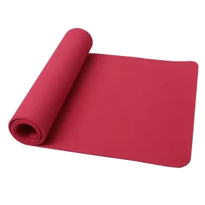Rubber TPE Yoga Exercise Mat Nonslip 6mm Custom Fitness Mat