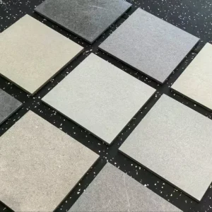 Rustic Contemporary Interior Tiles 600x600mm Matte Terrazzo Porcelain Tile Anti-Slip for Supermarket Bathroom Wall