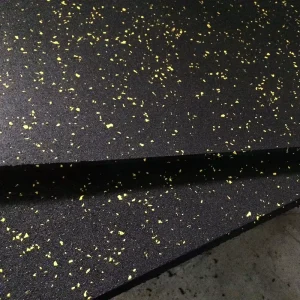 SBR/EPDM Rubber Granule Gym Floor Mats for Indoor and Outdoor Weightlifting