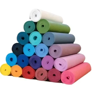 SM Durable Non Slip Yoga Mat Eco Friendly Thick Exercise Mat Pilates Fitness Mat for Home Gym Training