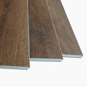 SPC Click Plank Vinyl Flooring Waterproof Wear Resistant Eco Friendly 5mm SPC Flooring for Apartment Supermarket & Office Use